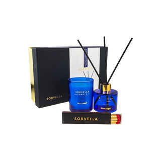 Set cadou parfum de camera SORVELLA BLUE ANGEL