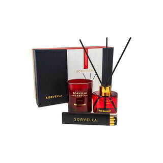 Set cadou parfum de camera SORVELLA RED BACCARAT