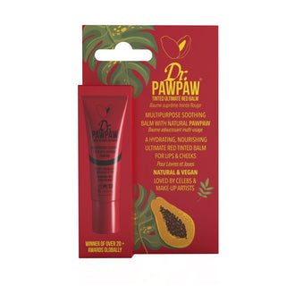 Balsam multifunctional vegan, nuanta Hot Red, Dr.PAWPAW, 10 ml