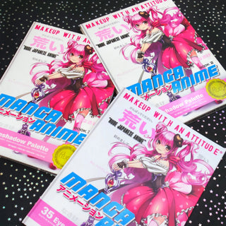Paleta de farduri de pleoape Manga Anime Book 2, 35 de nuanțe, Rude Cosmetics