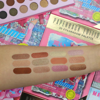Paleta de farduri de pleoape Manga Anime Book 2, 35 de nuanțe, Rude Cosmetics