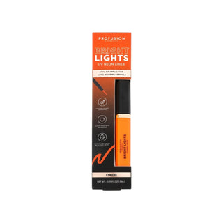 Tus lichid pentru ochi, Bright Lights UV Neon, nuanta Strobe, Profusion Cosmetics, 2.3 ml