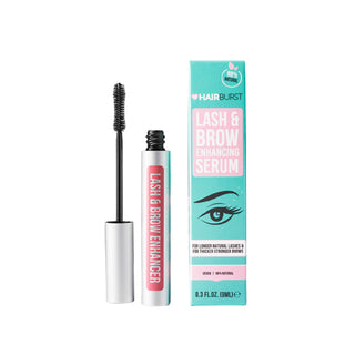 Ser pentru Cresterea si Indesirea Genelor si Sprancenelor, Hairburst, 9 ml