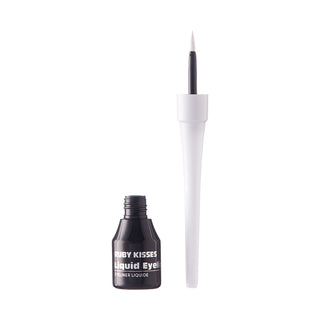 RUBY KISSES, Tus de ochi lichid cu varf flexibil, White, 3 g