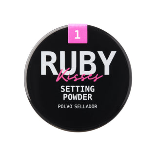 RUBY KISSES, Pudra de fixare Setting Powder, Invisible, 12 g