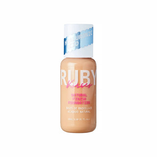 RUBY KISSES, Fond de ten lichid Natural Finish, Natural Beige, 35 ml