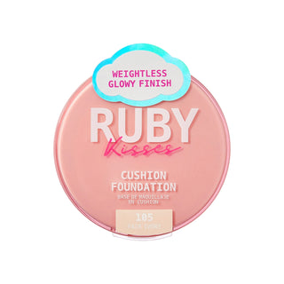 RUBY KISSES, Fond de ten compact Cushion, Fair Ivory, 15 g