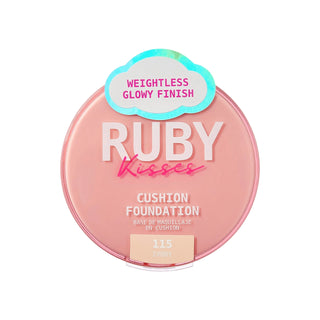 RUBY KISSES, Fond de ten compact Cushion, Ivory, 15 g