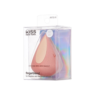 KISS, Burete pentru machiaj Finger Blend Sponge For Flawless Skin, 2 Cut