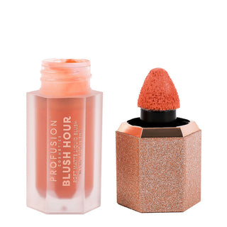 Blush Hour, blush lichid mat delicat, Mai Tai, Profusion Cosmetics, 6 ml