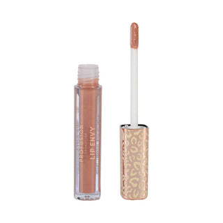 Set Lip Envy Crystal Nude, luciu de buze ultra neted si lucios & creion pentru buze cu finish satinat, Profusion Cosmetics, 3,5 ml + 0,3 g