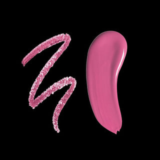 Set Lip Envy Wow Pink, luciu de buze ultra neted si lucios & creion pentru buze cu finish satinat, Profusion Cosmetics, 3,5 ml + 0,3 g