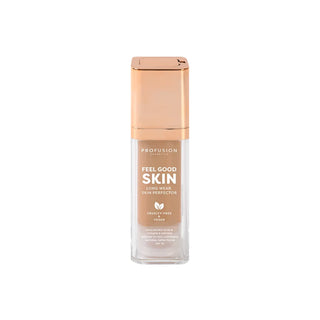 Fond de ten cu SPF 15, rezistenta indelungata, acoperire medie spre mare, finish satinat natural, nuanta Light 200, Feel Good Skin, Profusion Cosmetics, 30 ml Feel Good Skin Foundation - 200 Light