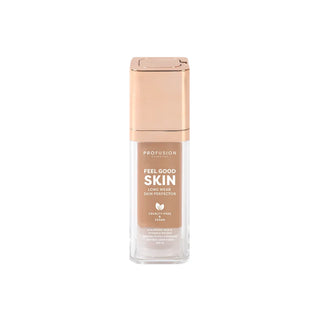Fond de ten cu SPF 15, rezistenta indelungata, acoperire medie spre mare, finish satinat natural, nuanta Medium 300, Feel Good Skin, Profusion Cosmetics, 30 ml Feel Good Skin Foundation - 300 Medium