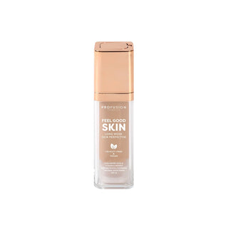 Fond de ten cu SPF 15, rezistenta indelungata, acoperire medie spre mare, finish satinat natural, nuanta Medium 320, Feel Good Skin, Profusion Cosmetics, 30 ml Feel Good Skin Foundation - 320 Medium