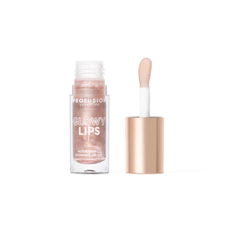 Profusion Cosmetics Glowy Lips ulei hranitor cu sclipici pentru buze, nuanta Bling Bling, 5 ml