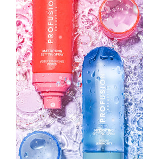 Setting Spray cu efect hidratant si de luminozitate instanta, Profusion Cosmetics, 100 ml