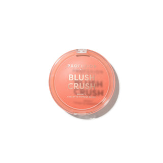 Fard pentru obraji, textura cream-to-powder, Blush Crush, nuanta Peach Crush, Profusion Cosmetics, 10 g