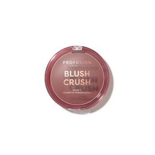Fard pentru obraji, textura cream-to-powder, Blush Crush, nuanta Mauve Crush, Profusion Cosmetics, 10 g