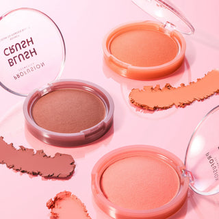 Fard pentru obraji, textura cream-to-powder, Blush Crush, nuanta Pink Crush, Profusion Cosmetics, 10 g