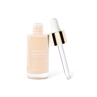 Profusion Cosmetics Fond de ten cu silicon 24 Hour Stay All Day, nuanta Naked Ivory, 30 ml