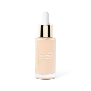 Profusion Cosmetics Fond de ten cu silicon 24 Hour Stay All Day, nuanta Naked Ivory, 30 ml
