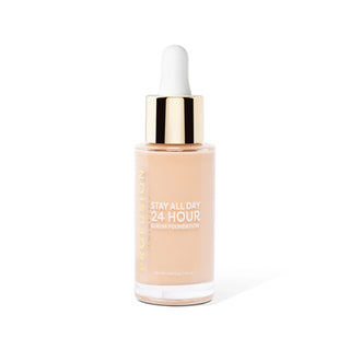 Profusion Cosmetics Fond de ten cu silicon 24 Hour Stay All Day, nuanta Light Beige, 30 ml