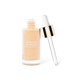 Profusion Cosmetics Fond de ten cu silicon 24 Hour Stay All Day, nuanta Classic Nude, 30 ml
