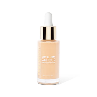 Profusion Cosmetics Fond de ten cu silicon 24 Hour Stay All Day, nuanta Classic Nude, 30 ml