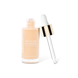 Profusion Cosmetics Fond de ten cu silicon 24 Hour Stay All Day, nuanta Nude Beige, 30 ml