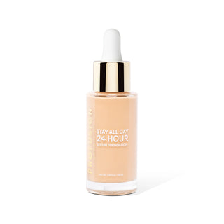 Profusion Cosmetics Fond de ten cu silicon 24 Hour Stay All Day, nuanta Classic Bisque, 30 ml
