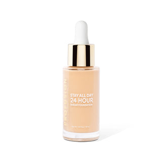 Profusion Cosmetics Fond de ten cu silicon 24 Hour Stay All Day, nuanta Warm Nude, 30 ml