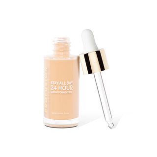 Profusion Cosmetics Fond de ten cu silicon 24 Hour Stay All Day, nuanta Warm Golden, 30 ml