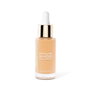 Profusion Cosmetics Fond de ten cu silicon 24 Hour Stay All Day, nuanta Honey, 30 ml