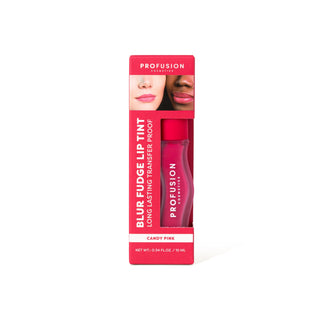 Profusion Cosmetics Blur Lip Tint Nuantator pentru buze, cu efect estompat, nuanta Candy Pink, 10 ml