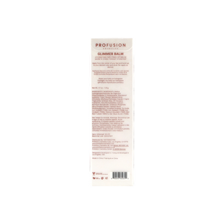 Profusion Cosmetics Glimmer Balm, Balsam de buze hidratant, cu textura cremoasa si sclipici, nuanta Caramel Melt, 2.8 g