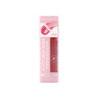 Profusion Cosmetics Glowy Jelly Gloss hranitor pentru buze, nuanta Guava Jelly, 3 ml