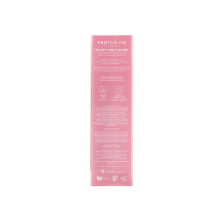 Profusion Cosmetics Glowy Jelly Gloss hranitor pentru buze, nuanta Guava Jelly, 3 ml