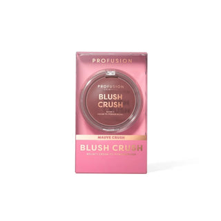 Fard pentru obraji, textura cream-to-powder, Blush Crush, nuanta Mauve Crush, Profusion Cosmetics, 10 g