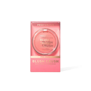 Fard pentru obraji, textura cream-to-powder, Blush Crush, nuanta Pink Crush, Profusion Cosmetics, 10 g