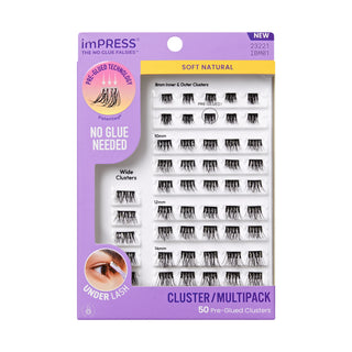 KISS imPRESS Cluster, Gene false tip smocuri pre-lipite, Multipack