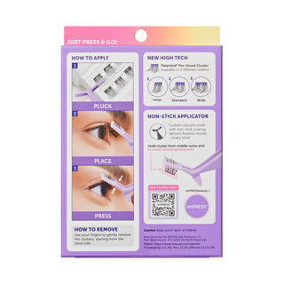 KISS imPRESS Cluster, Gene false tip smocuri pre-lipite, Multipack