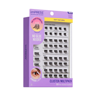 KISS imPRESS Cluster, Gene false tip smocuri pre-lipite, Multipack