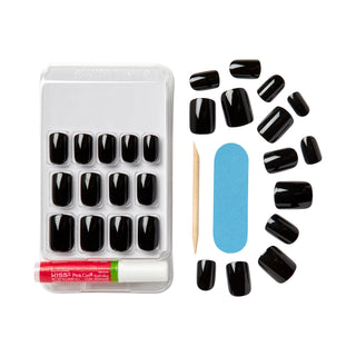 KISS, Unghii false tip gel Aim High, 28 bucati