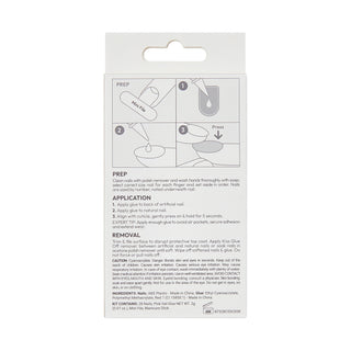 KISS, Unghii false tip gel Aim High, 28 bucati