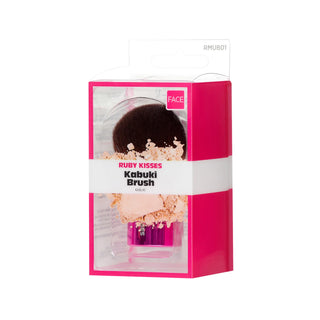 RUBY KISSES, Pensula Kabuki pentru pudra, 1 buc.