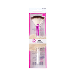 RUBY KISSES, Pensula evantai pentru iluminator si bronzer Fan