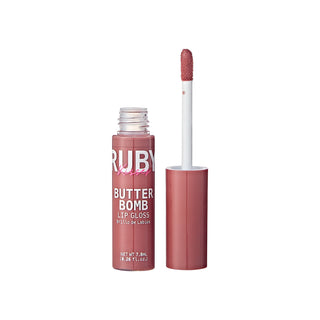 RUBY KISSES, Luciu buze Butter Bomb - Flirty 7.8 ml