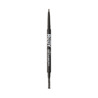 RUBY KISSES, Creion de sprancene super subtire rezistent la apa, Black Brown, 0,09 g