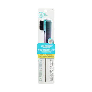 KISS, Pieptene pentru coafat Chrom, Edge Combrush 3-in-1